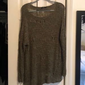Distressed Sweater